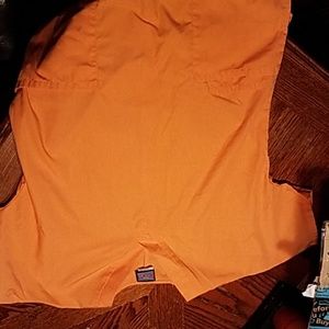 Orange Cherokee scrubs